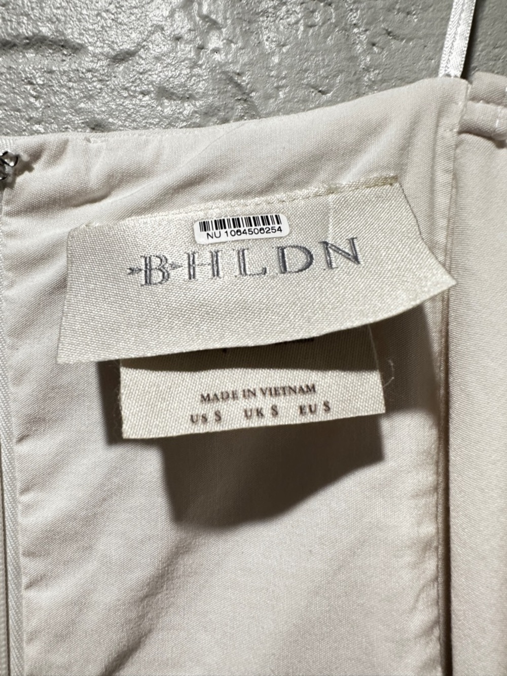 NEW BHLDN Strapless Magic Fabric Basque-Waist Midi Off-White Dress Size Small - Picture 9 of 14
